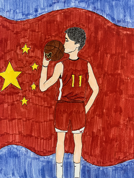 (小圖）中國女子三人籃球運(yùn)動(dòng)員——楊舒予.jpg